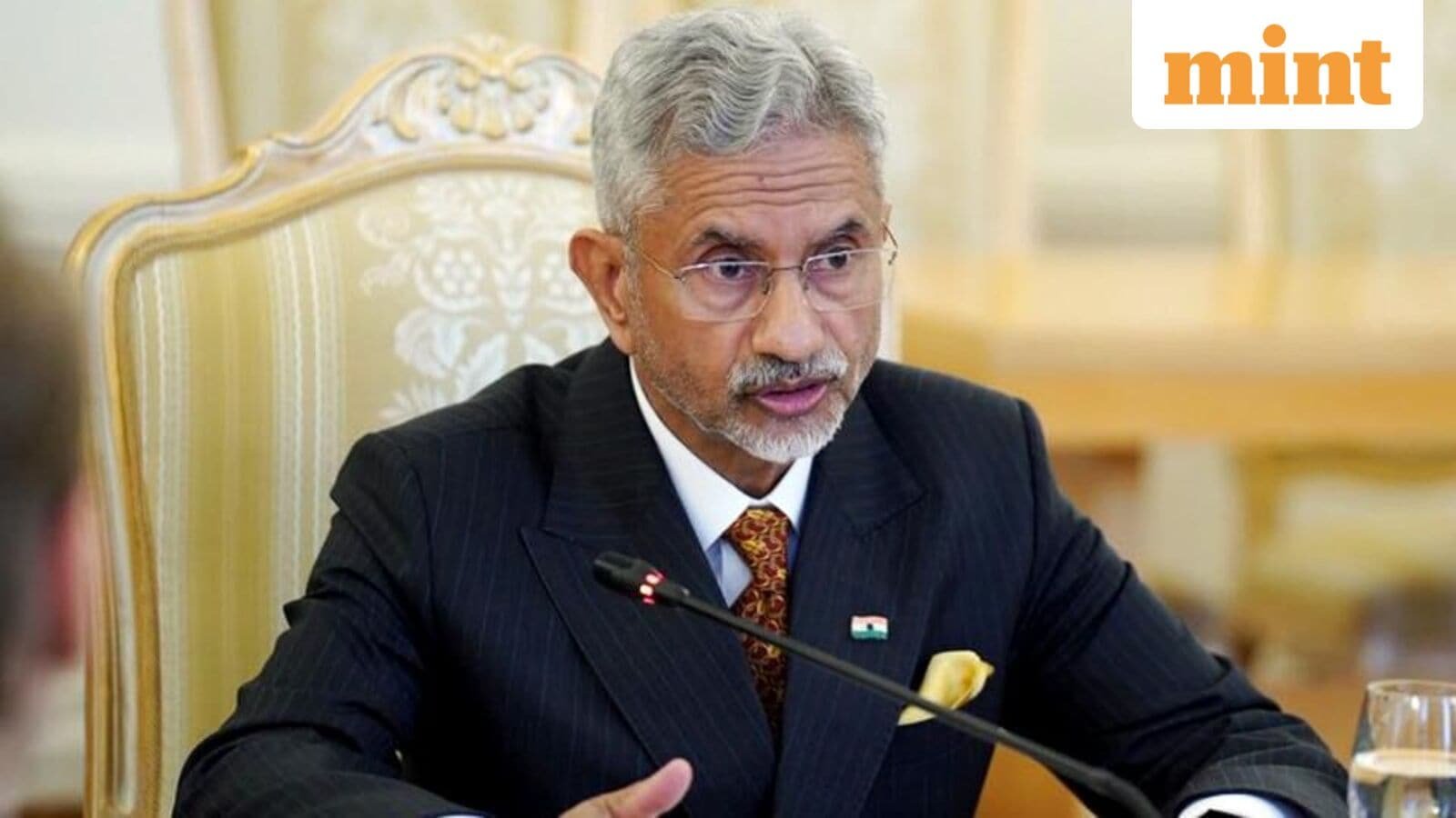 External affairs minister S Jaishankar