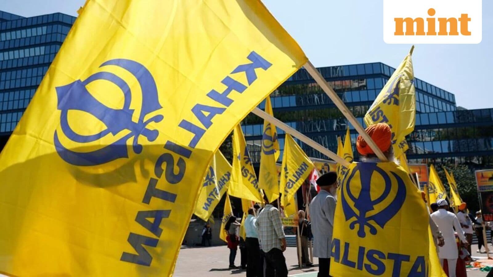A Khalistan rally in Canada in June 2025. (Getty Images via AFP)