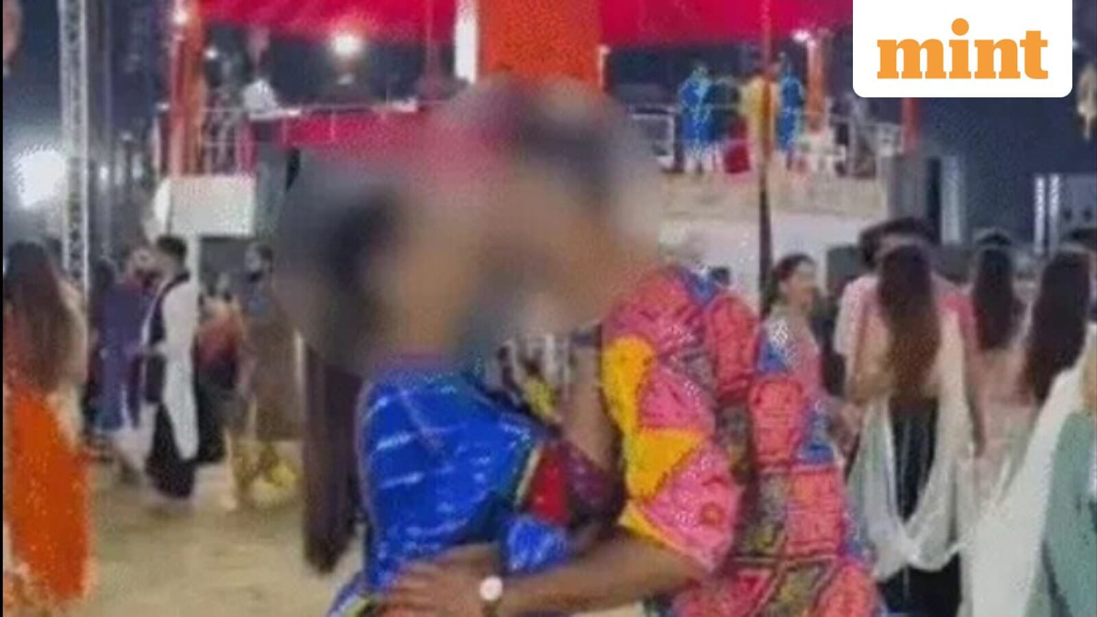 NRI Couple Apologises for Kissing at Garba