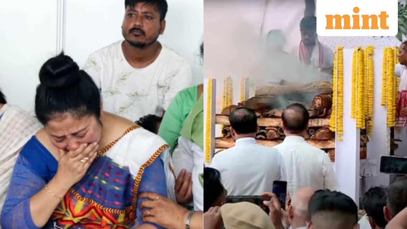 Zubeen Garg last rites were held today.