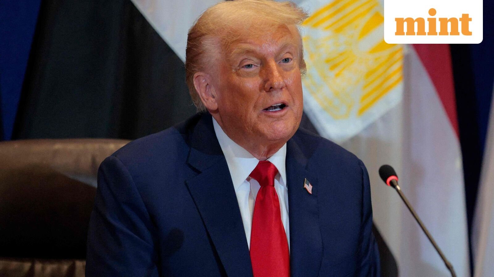 U.S. President Donald Trump speaks during a multilateral meeting with leaders from several Arab and Muslim-majority countries at the 80th session of the UN's General Assembly (UNGA) at the United Nations headquarters on September 23, 2025 in New York City. Chip Somodevilla/Getty Images/AFP