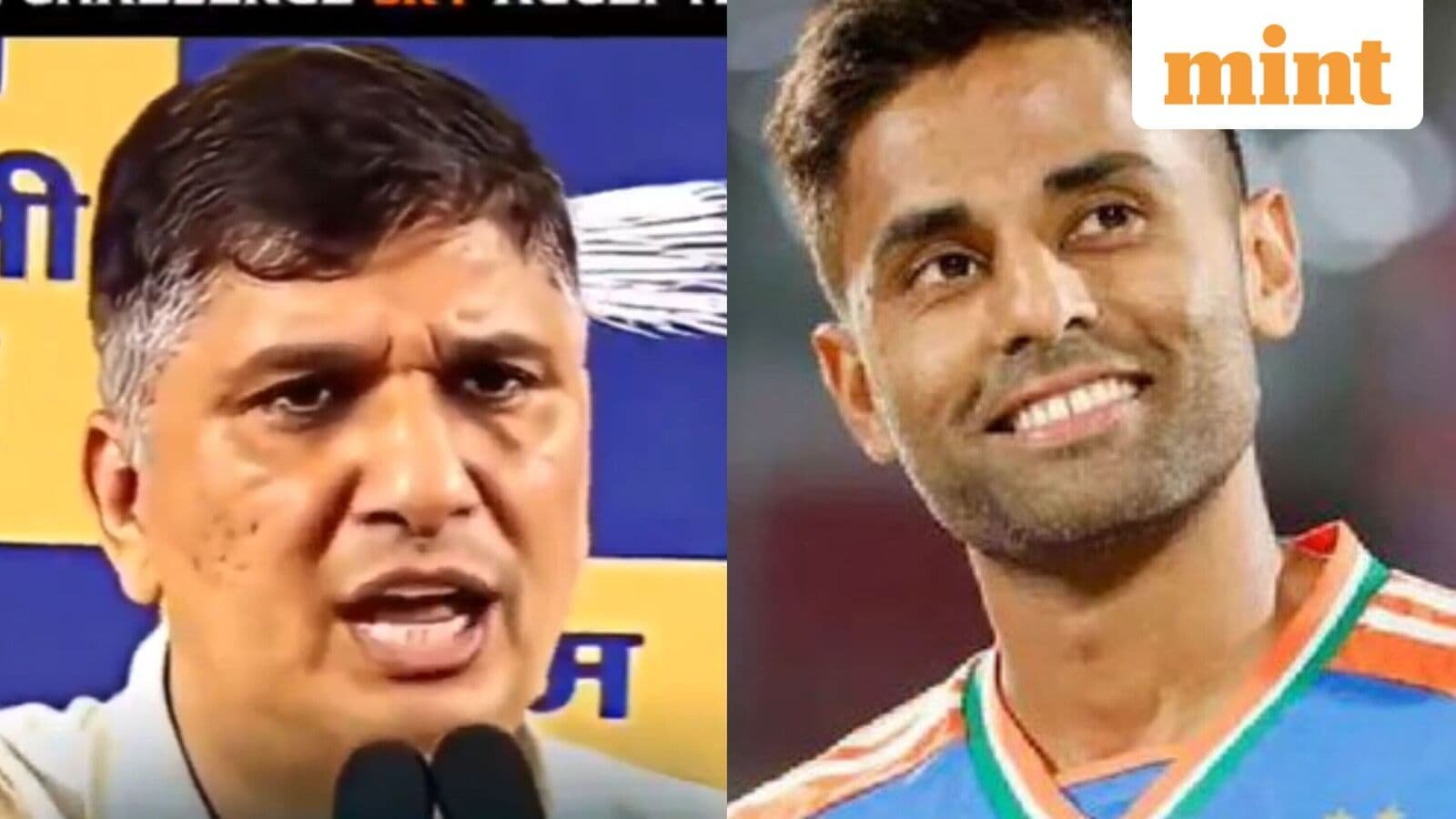 The clip of Saurabh Bharadwaj challenging Suryakumar Yadav has resurfaced on social media.