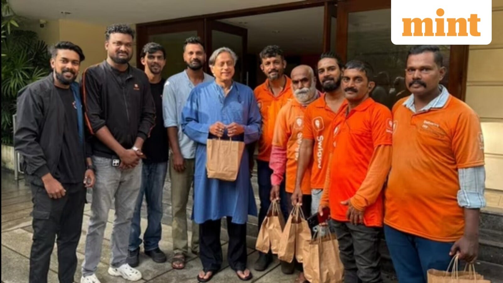 Shashi Tharoor Defends Idlis, Swiggy Delivers Them to His Home.