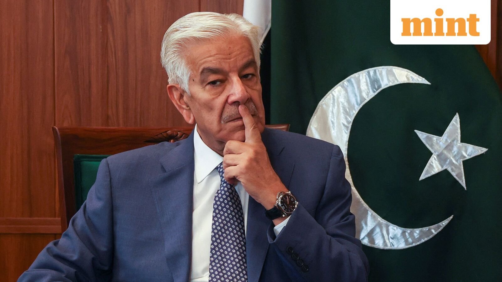 FILE PHOTO: Pakistan's Defence Minister Khawaja Muhammad Asif