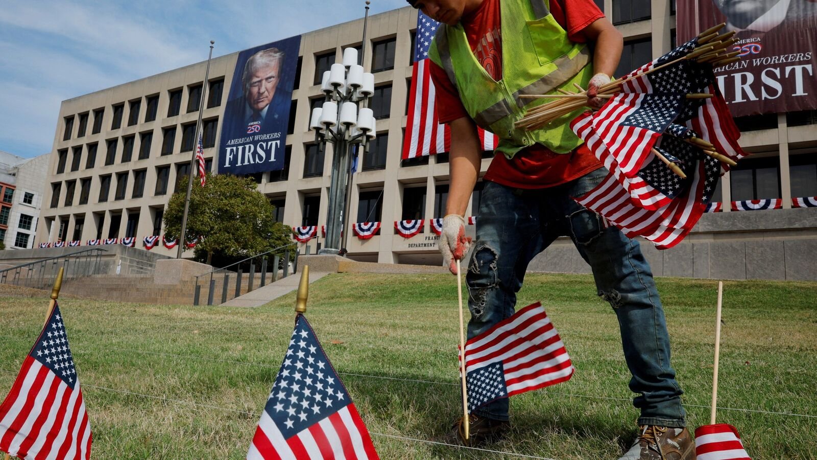 On Labor Day, a federal holiday is observed  in the US to recognise and respect the workers.