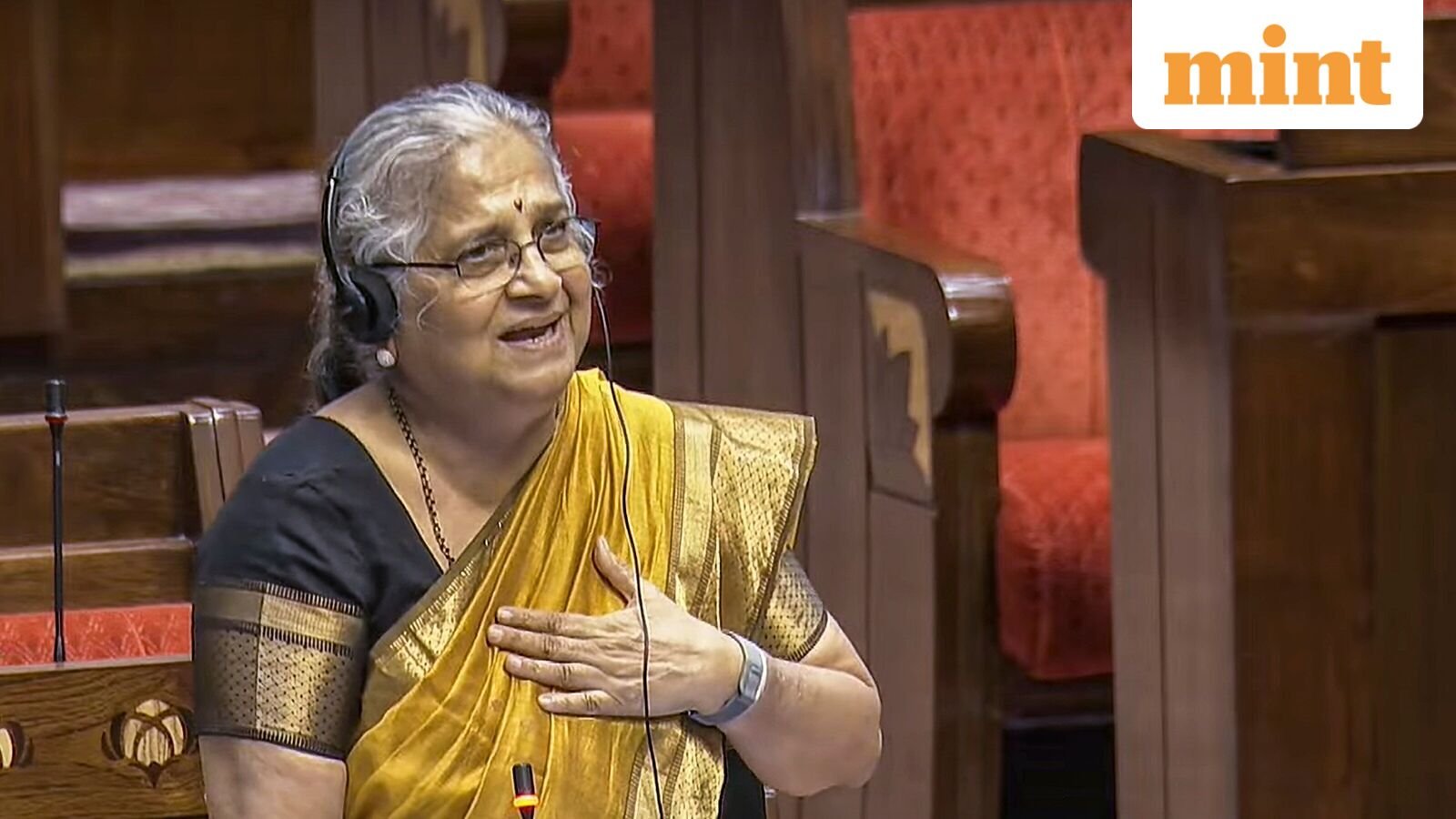 Rajya Sabha member Sudha Murty