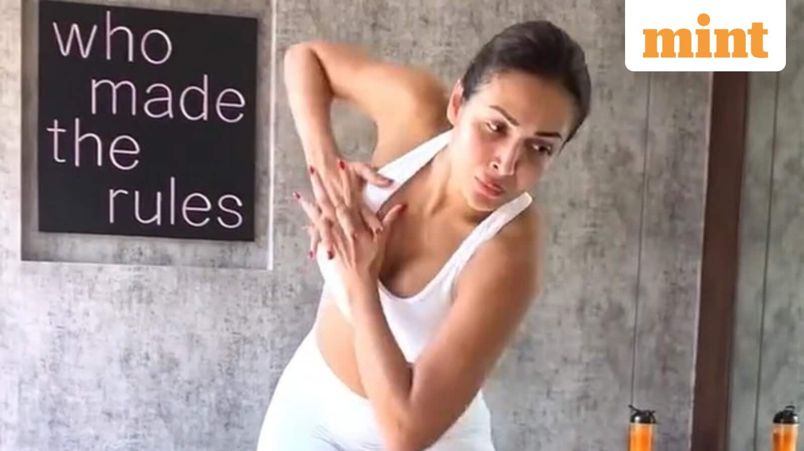 Malaika Arora said that this fitness routine helps melt the stiffness in the body and boost lymphatic flow.