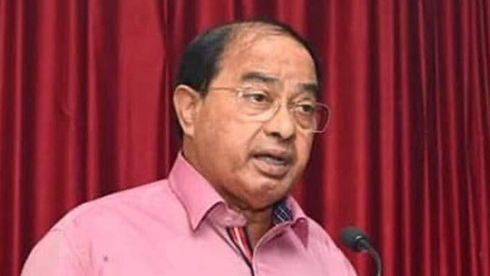 Former Goa Chief Minister Ravi Naik.