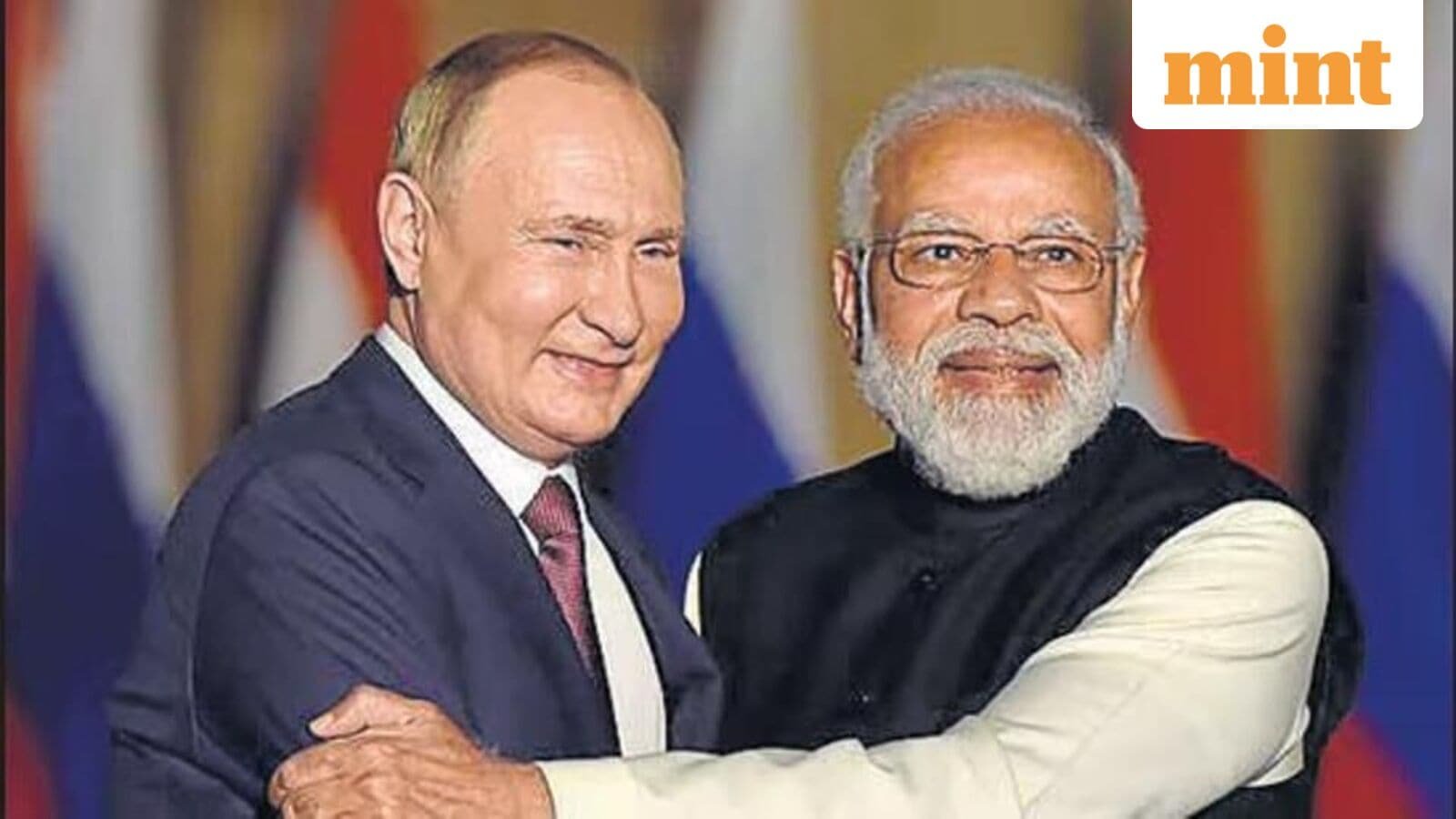 Prime Minister Narendra Modi and Russian President Vladimir Putin. (File Photo)