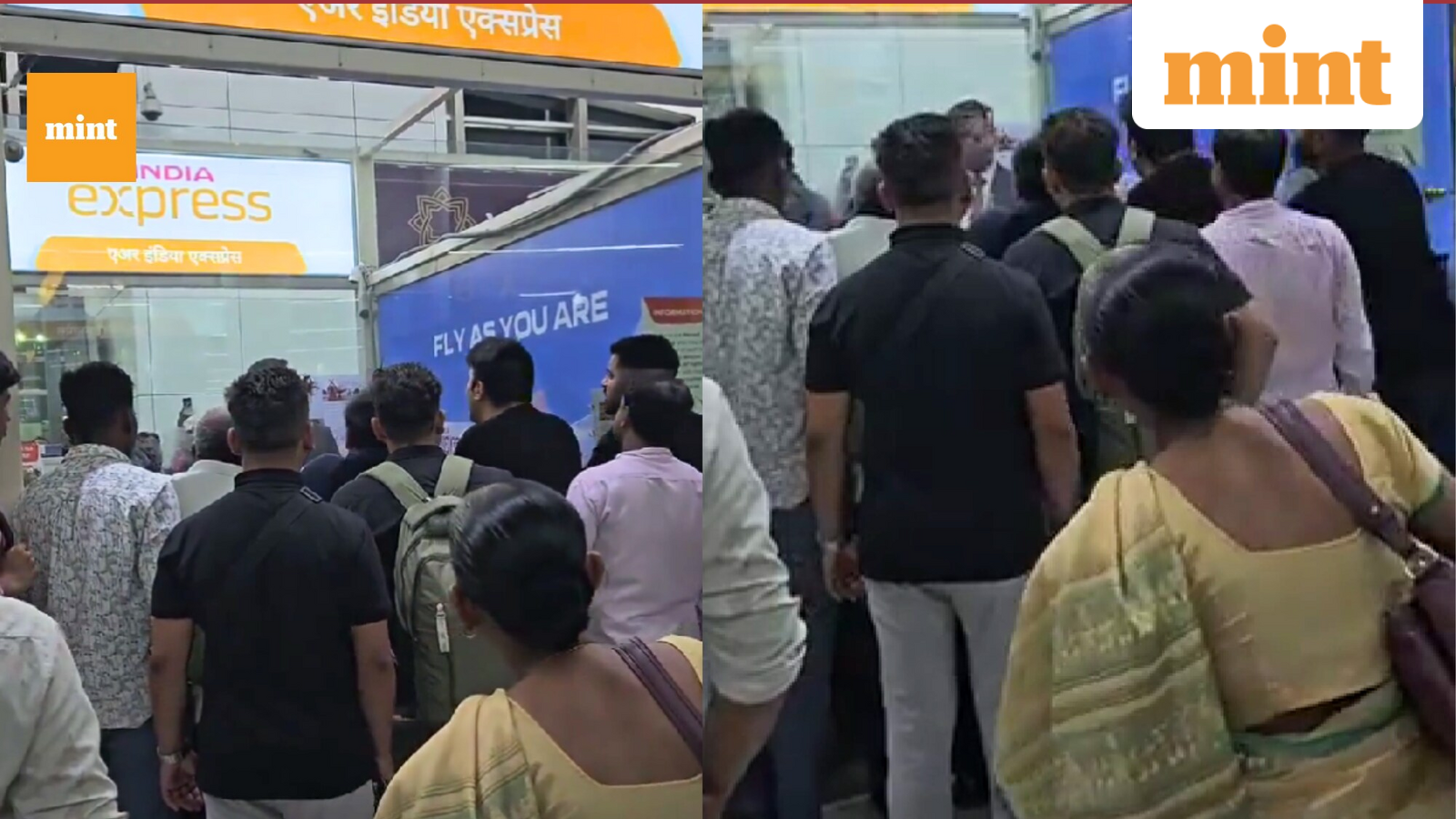 Chaos unfolded at Hyderabad's Rajiv Gandhi International Airport due to operational delays.